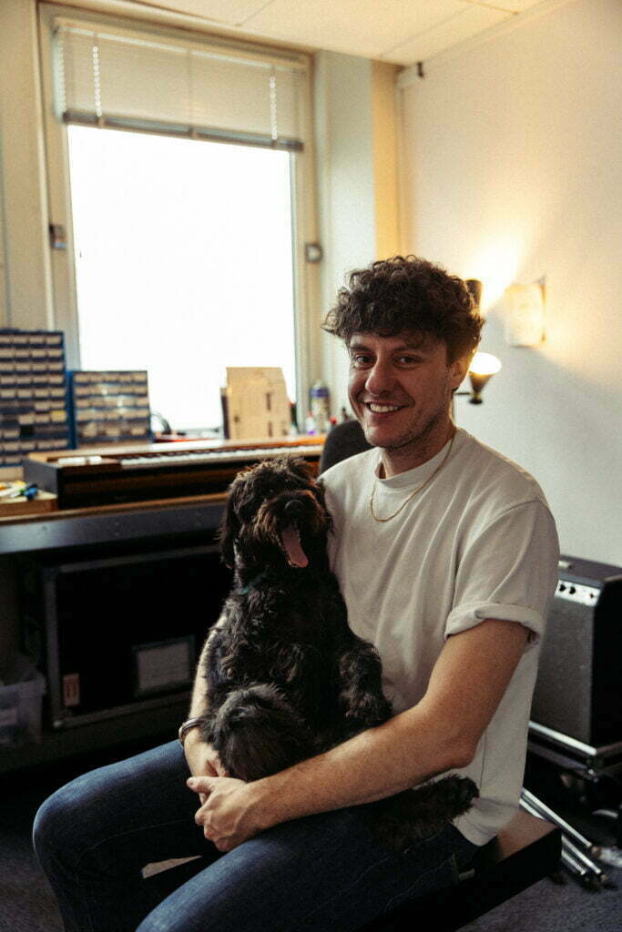 James and Luna (head of security)